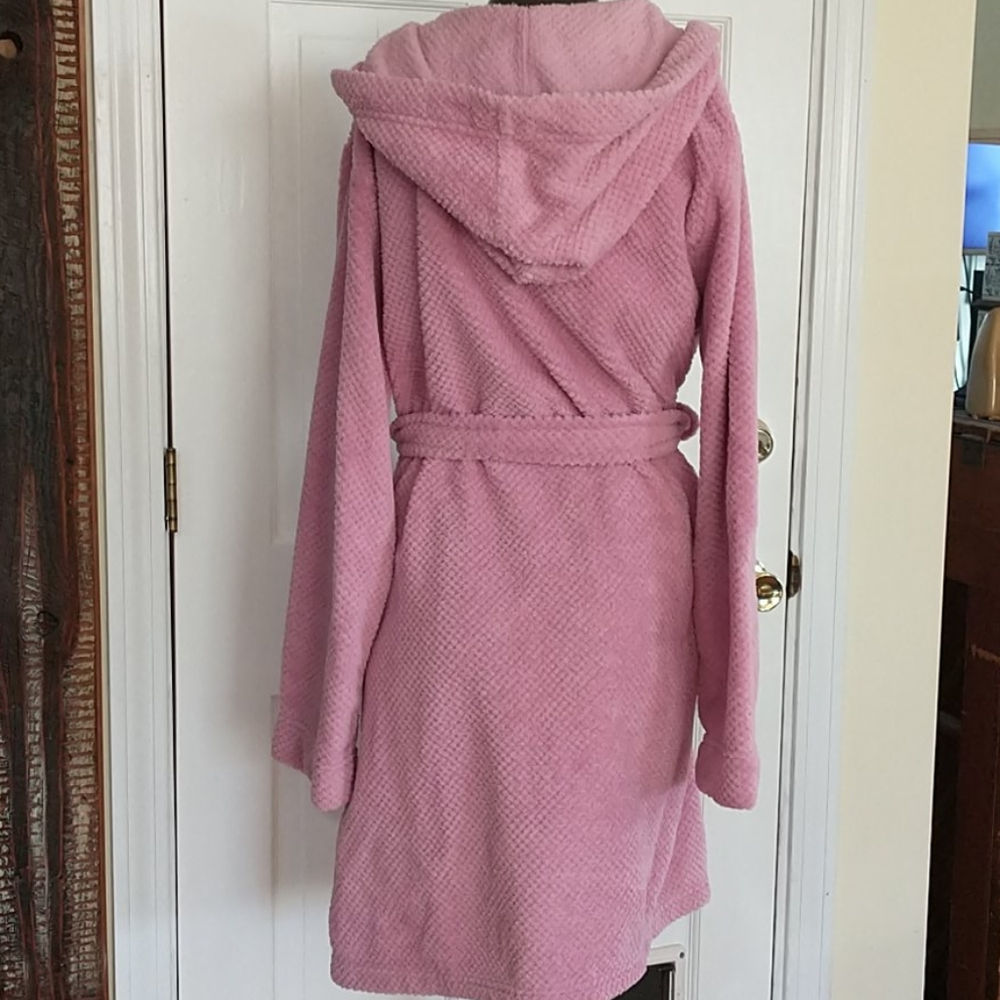 Carole Hochman Robe Ladies Medium Soft Rose Pink - Picture 3 of 7